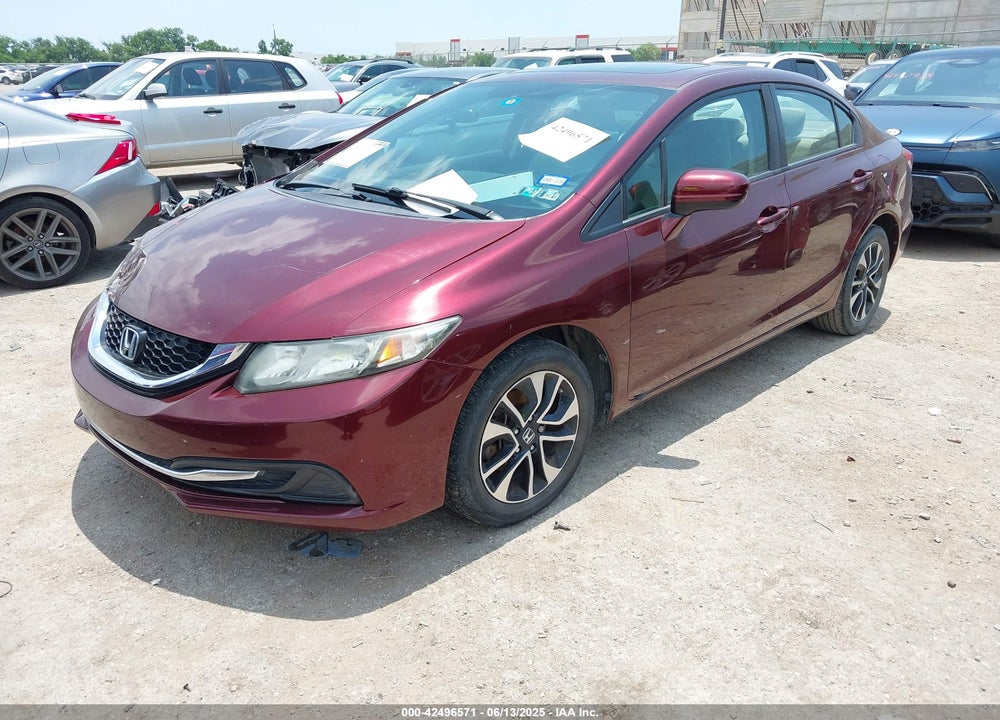 2014 HONDA CIVIC VIN: 19XFB2F89EE257718