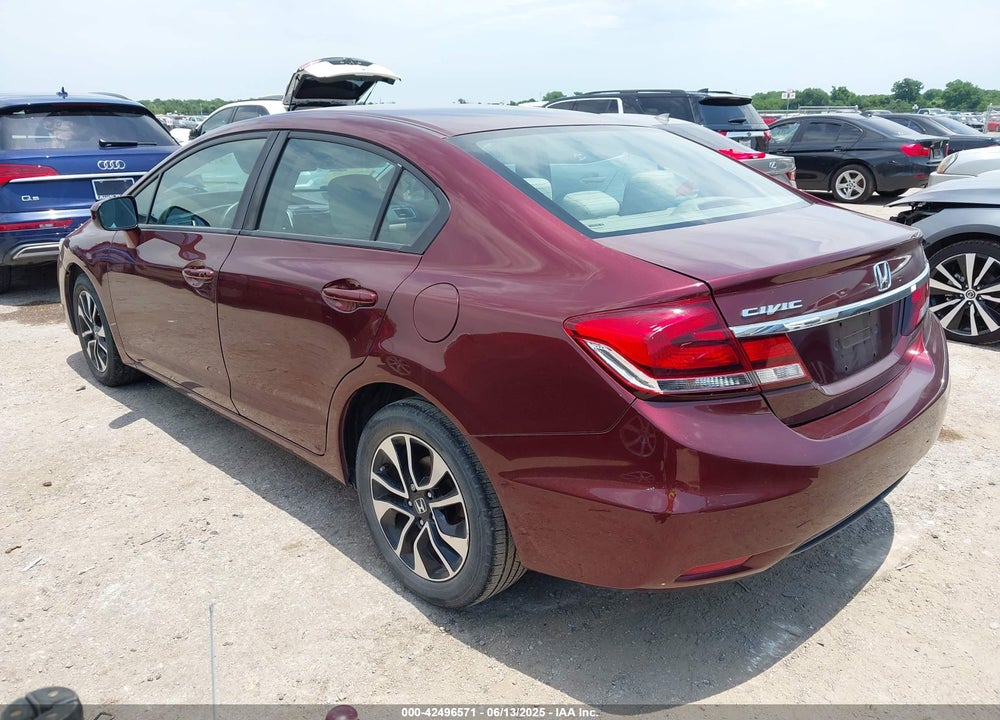 2014 HONDA CIVIC VIN: 19XFB2F89EE257718