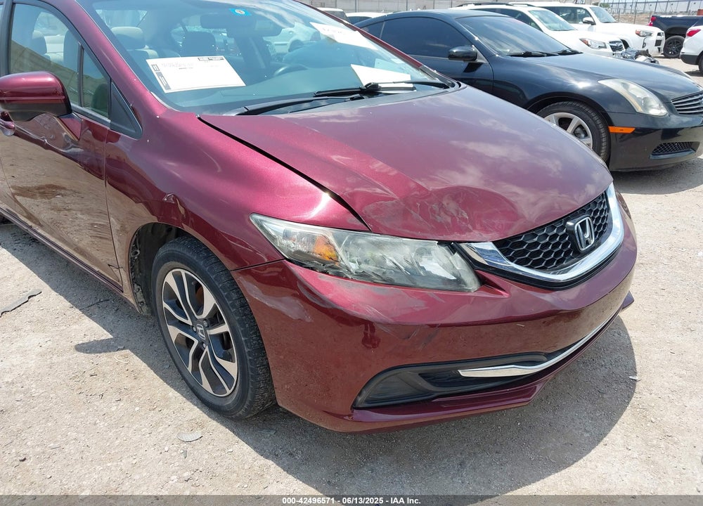 2014 HONDA CIVIC VIN: 19XFB2F89EE257718