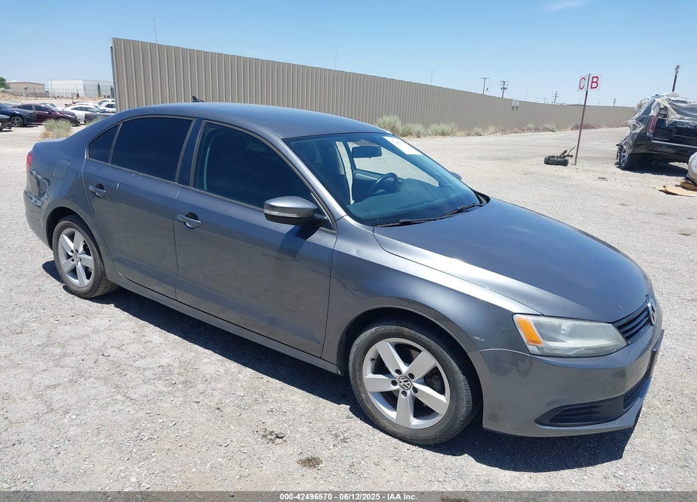 2012 VOLKSWAGEN JETTA 2.0L TDI VIN: 3VW3L7AJ6CM089396