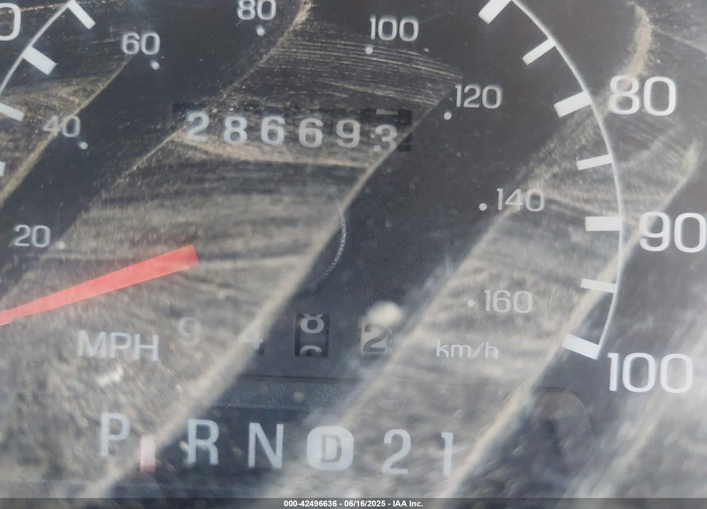 1999 FORD F-250 LARIAT/XL/XLT VIN: 1FTNX21F0XED95844
