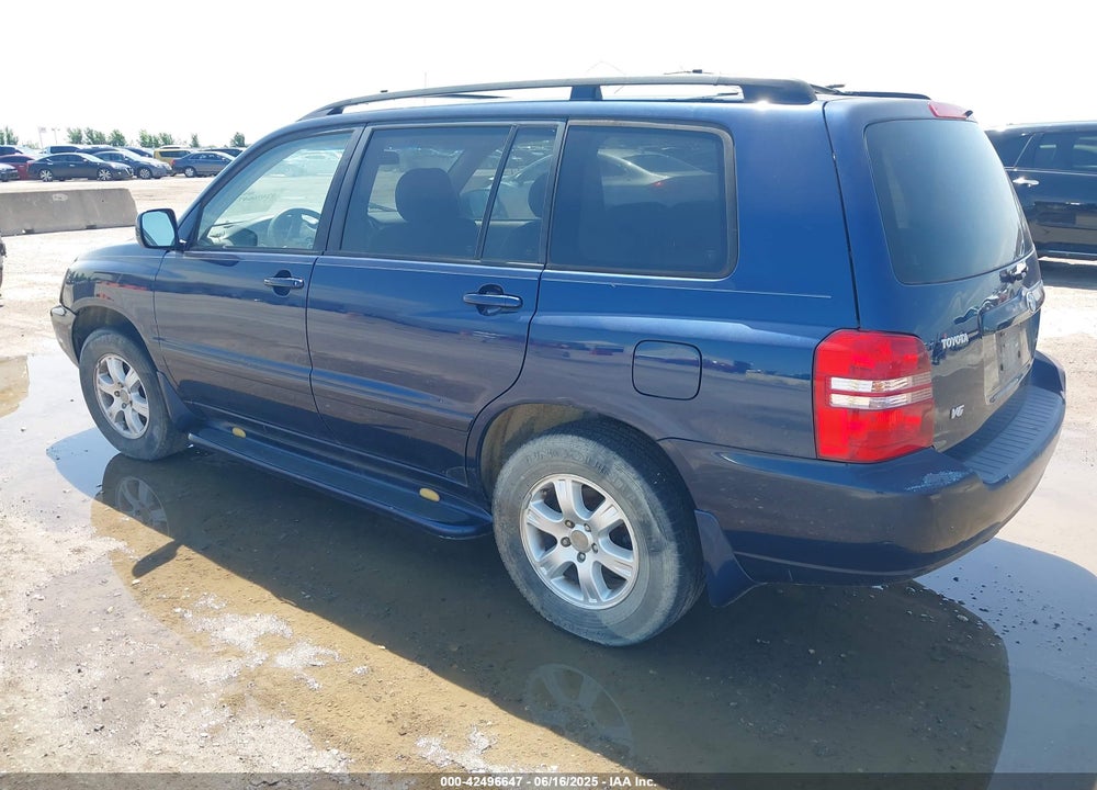 2003 TOYOTA HIGHLANDER V6 VIN: JTEGF21A530118366