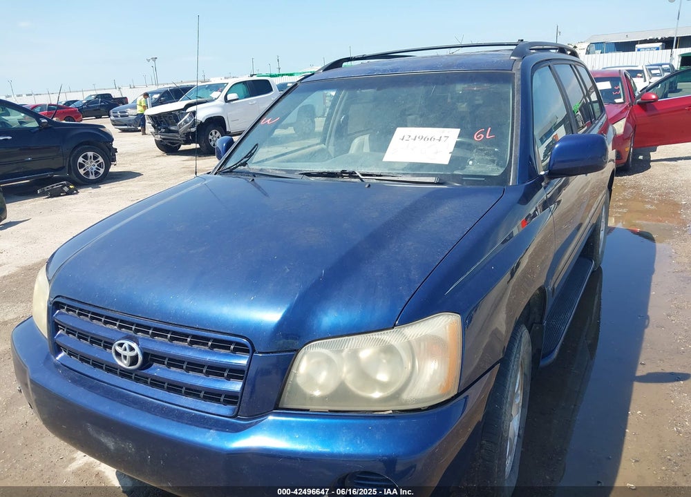2003 TOYOTA HIGHLANDER V6 VIN: JTEGF21A530118366