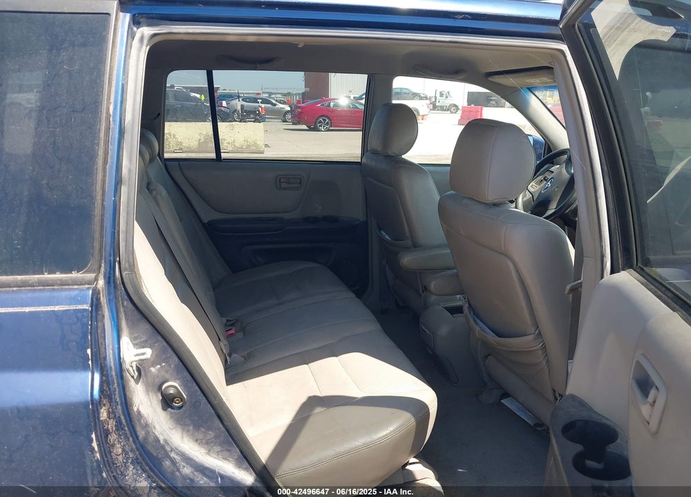 2003 TOYOTA HIGHLANDER V6 VIN: JTEGF21A530118366