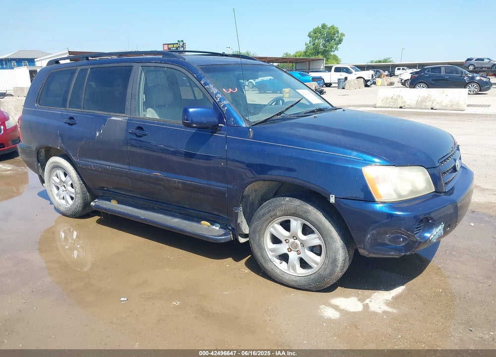 2003 TOYOTA HIGHLANDER V6 VIN: JTEGF21A530118366