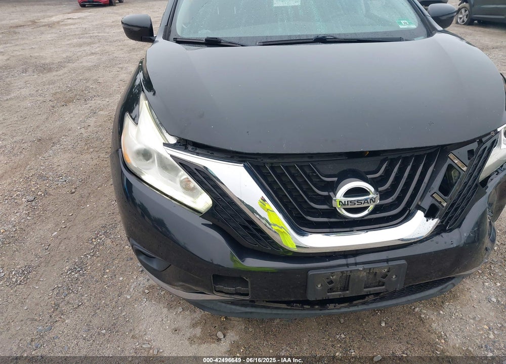 2016 NISSAN MURANO VIN: 5N1AZ2MH5GN165878