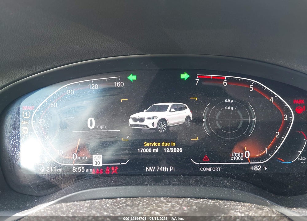 2024 BMW X3 VIN: 5UX43DP0XR9V06318