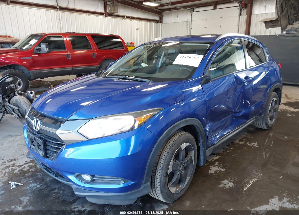 2018 HONDA HR-V VIN: 3CZRU6H75JM727563