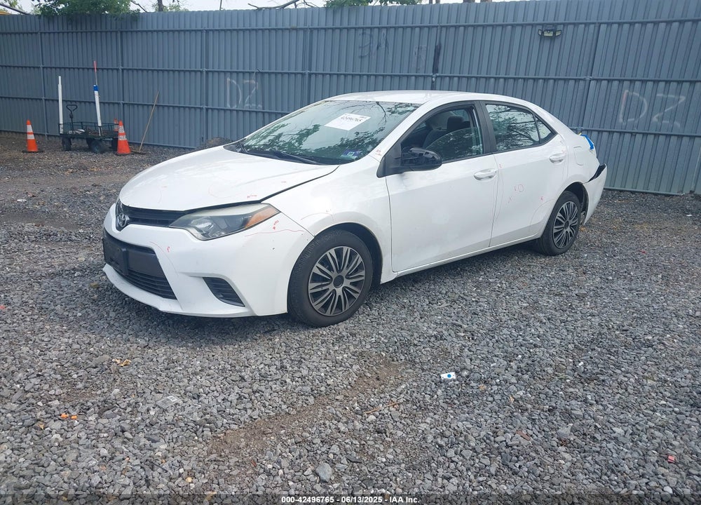 2015 TOYOTA COROLLA VIN: 2T1BURHE7FC422900