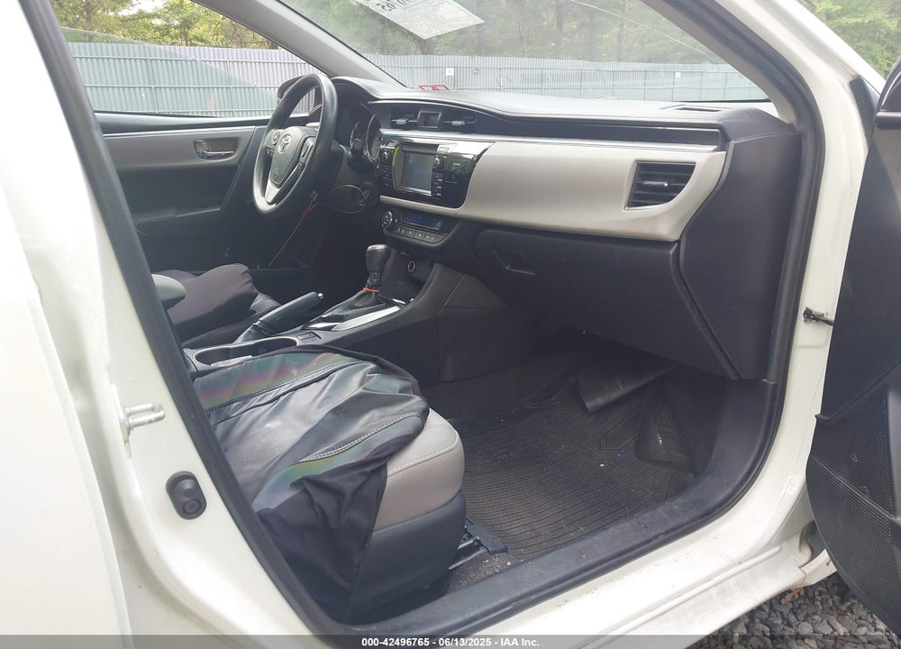 2015 TOYOTA COROLLA VIN: 2T1BURHE7FC422900