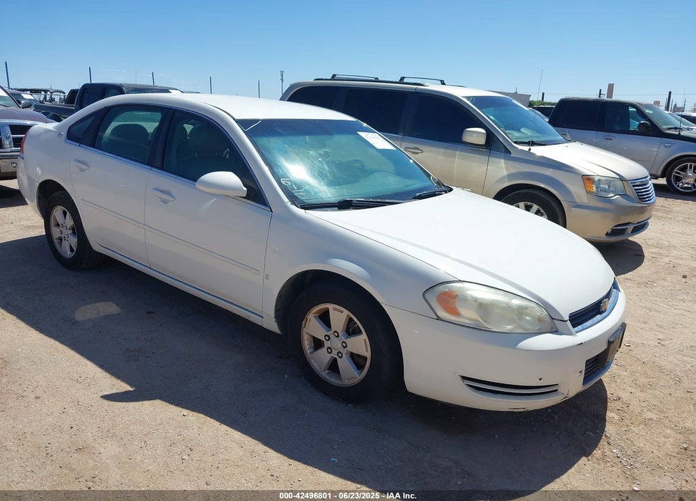 2008 CHEVROLET IMPALA LT VIN: 2G1WT55N281207856
