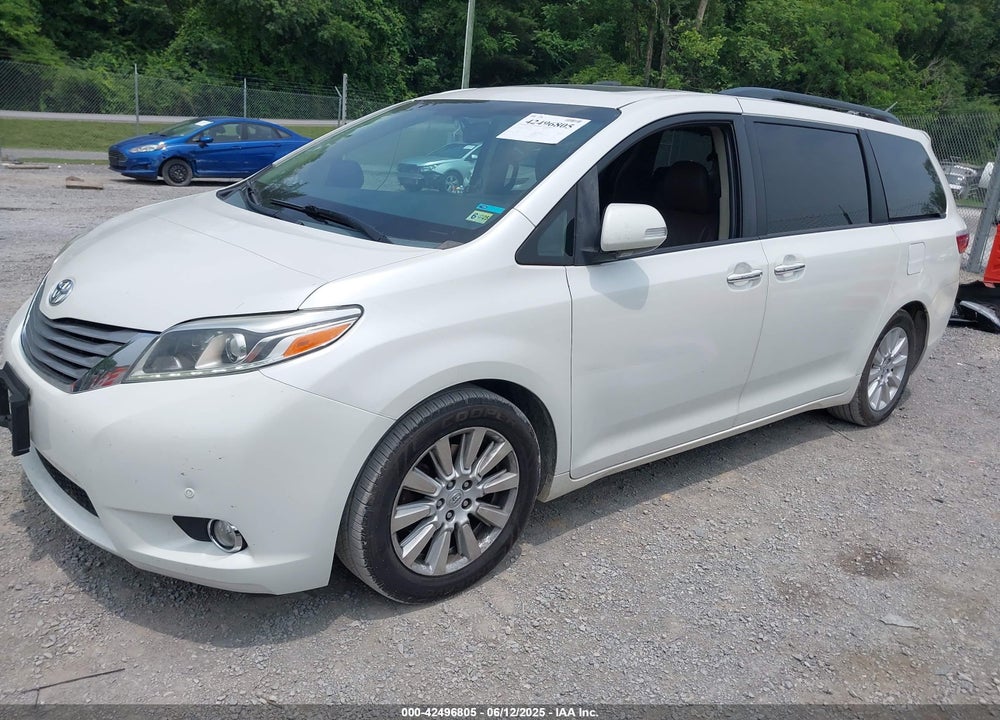 2015 TOYOTA SIENNA LIMITED 7 PASSENGER VIN: 5TDYK3DC3FS586329