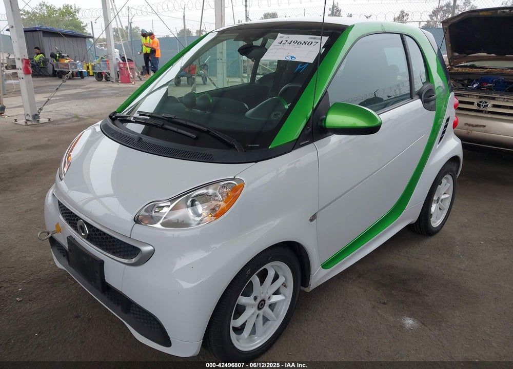 2014 SMART FORTWO ELECTRIC DRIVE PASSION VIN: WMEEJ9AA8EK736860