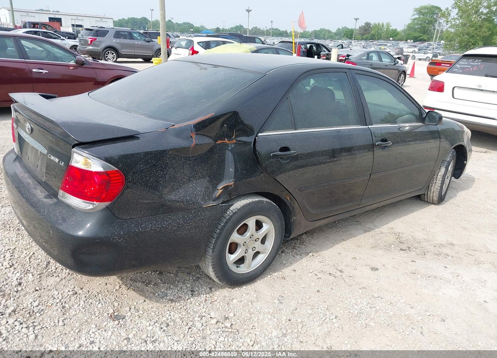 2005 TOYOTA CAMRY LE VIN: 4T1BE32K35U016571
