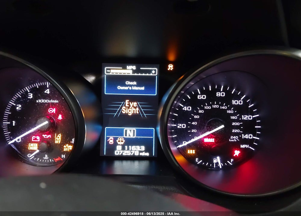 2019 SUBARU LEGACY VIN: 4S3BNAB60K3002334