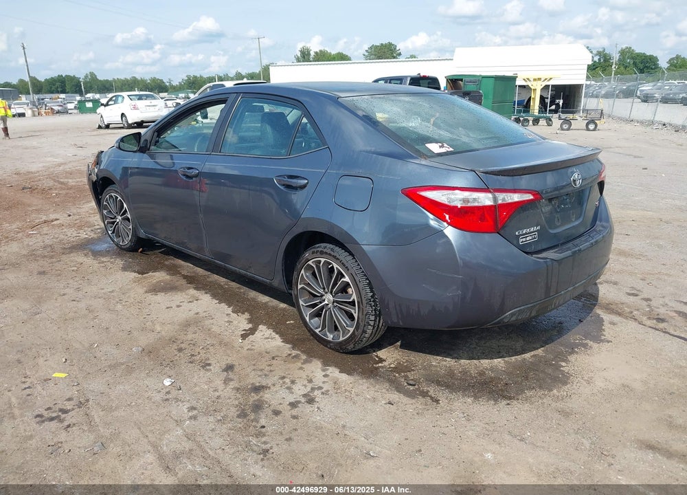 2015 TOYOTA COROLLA VIN: 2T1BURHE6FC431006