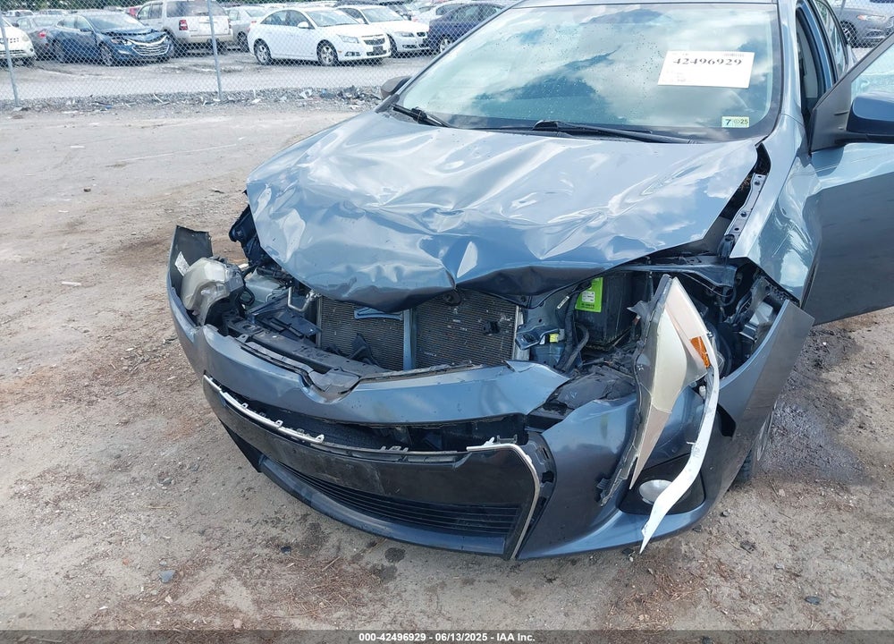 2015 TOYOTA COROLLA VIN: 2T1BURHE6FC431006