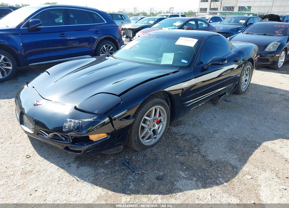 2004 CHEVROLET CORVETTE Z06 HARDTOP VIN: 1G1YY12S045125159