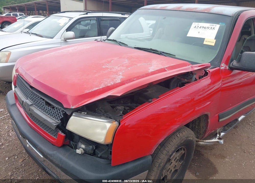 2004 CHEVROLET SILVERADO 1500 LS VIN: 2GCEK19T541107428