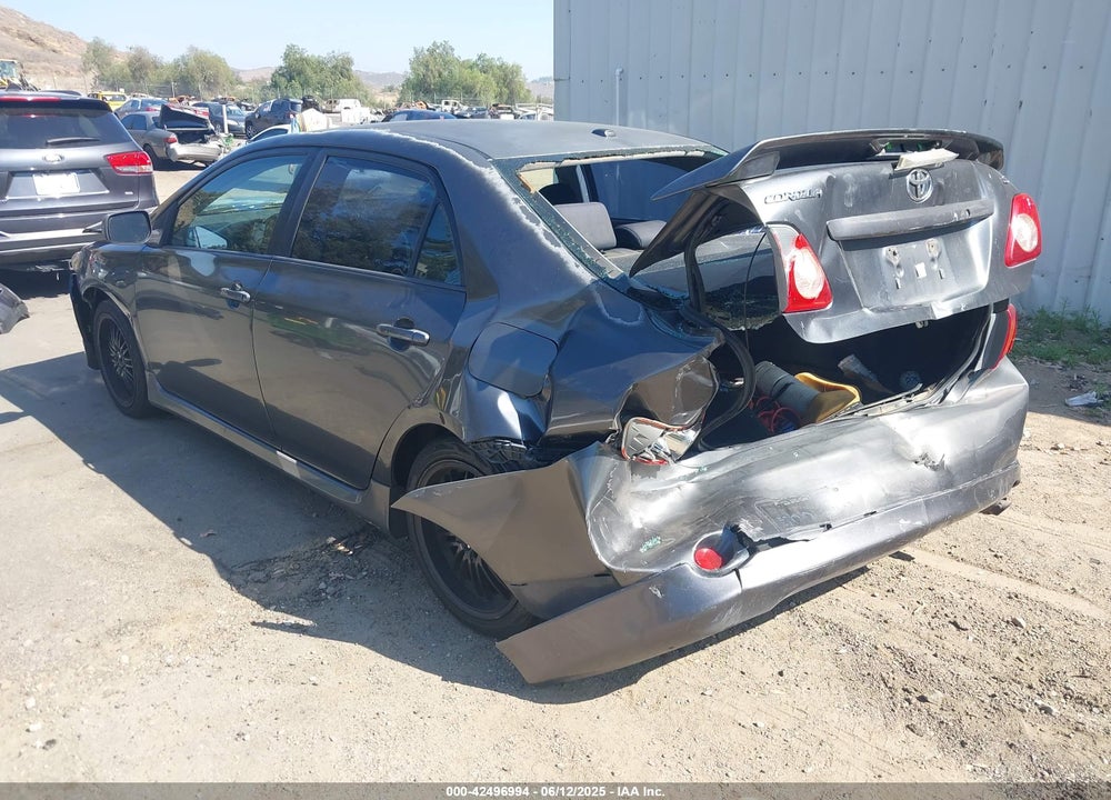 2009 TOYOTA COROLLA VIN: 1NXBU40E79Z108696