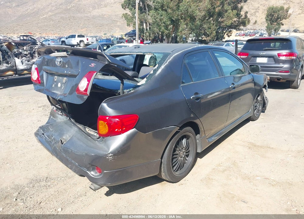 2009 TOYOTA COROLLA VIN: 1NXBU40E79Z108696