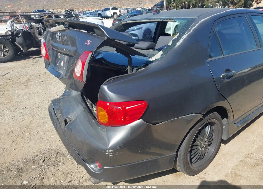 2009 TOYOTA COROLLA VIN: 1NXBU40E79Z108696