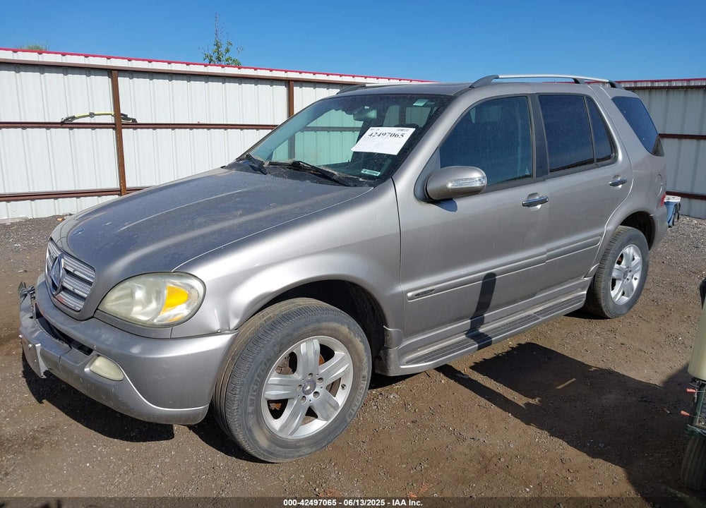 2005 MERCEDES-BENZ ML 350 4MATIC VIN: 4JGAB57E75A531903