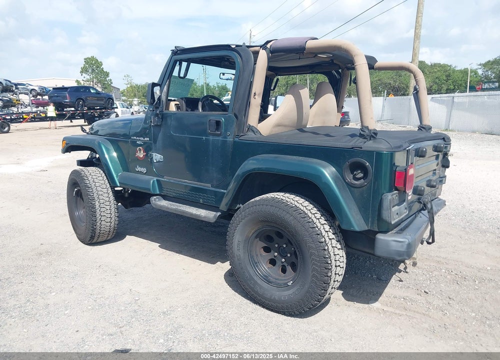2000 JEEP WRANGLER SAHARA VIN: 1J4FA59S4YP805067
