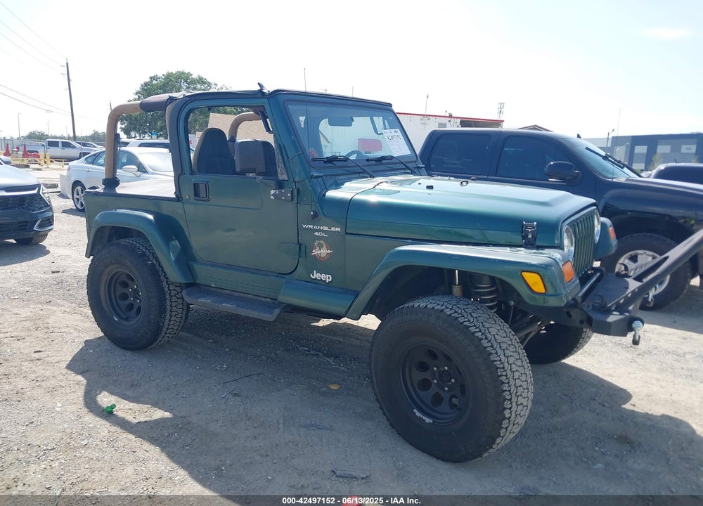 2000 JEEP WRANGLER SAHARA VIN: 1J4FA59S4YP805067