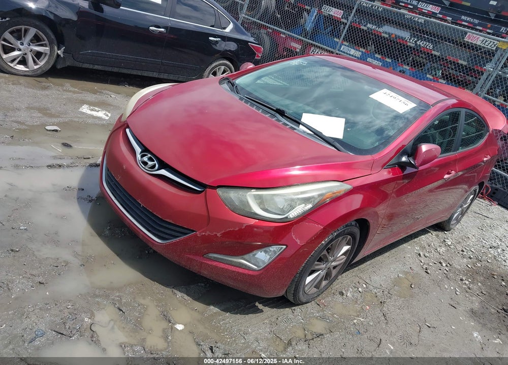 2015 HYUNDAI ELANTRA VIN: 5NPDH4AE4FH637559