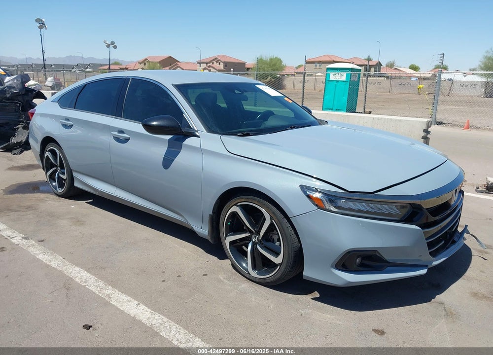 2021 HONDA ACCORD SPORT VIN: 1HGCV1F39MA037507