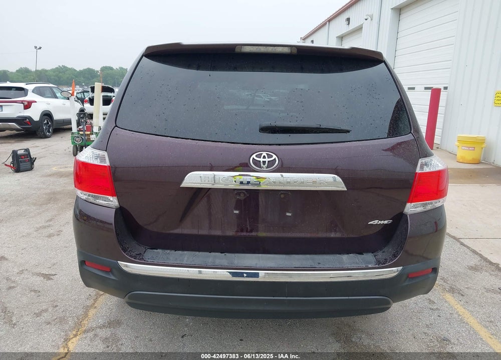 2013 TOYOTA HIGHLANDER VIN: 5TDBK3EH9DS218413