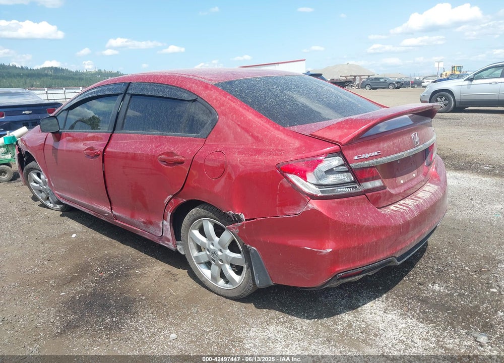 2013 HONDA CIVIC VIN: 2HGFB6E58DH701335