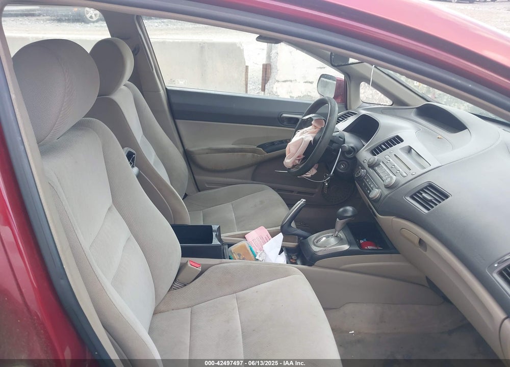 2011 HONDA CIVIC VIN: 2HGFA1F59BH542861
