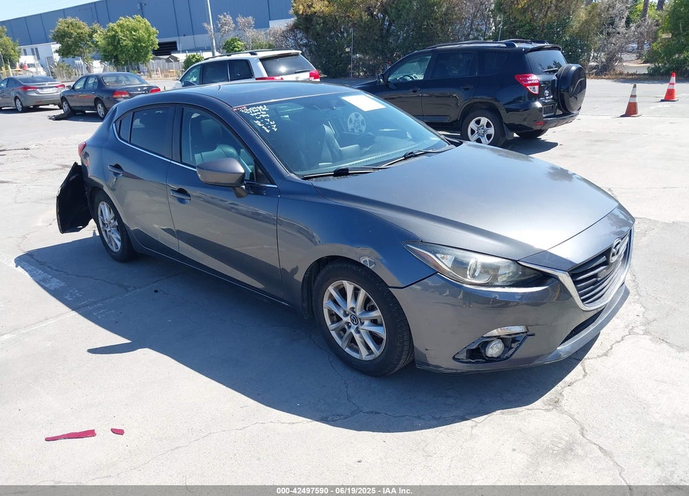 2016 MAZDA 3 I GRAND TOURING VIN: JM1BM1N7XG1308354