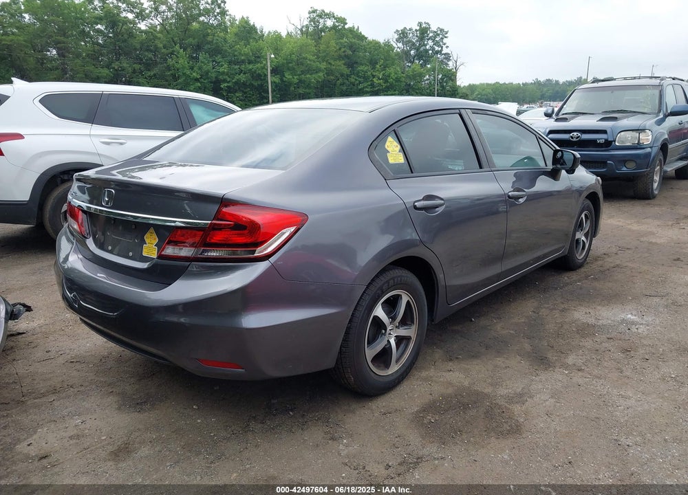 2015 HONDA CIVIC VIN: 19XFB2F73FE108729