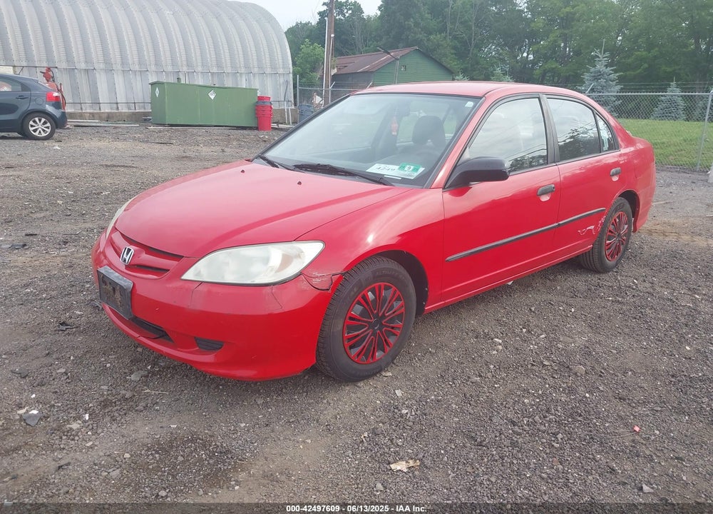 2005 HONDA CIVIC VP VIN: 1HGES16375L021006