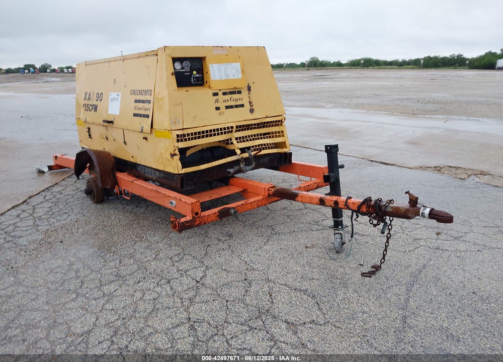 2008 ATLAS COPCO COPRESSOR TRAILER VIN: C1N520629RT8