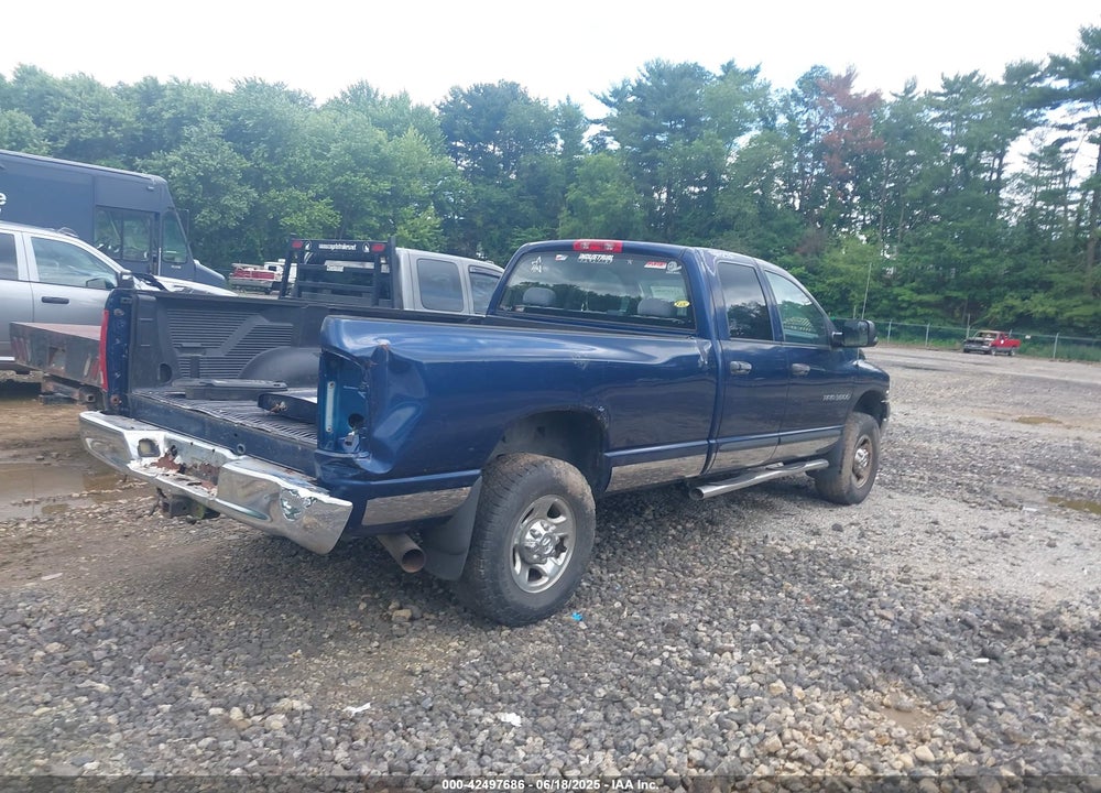 2004 DODGE RAM 3500 SLT/LARAMIE VIN: 3D7LU38C64G277521