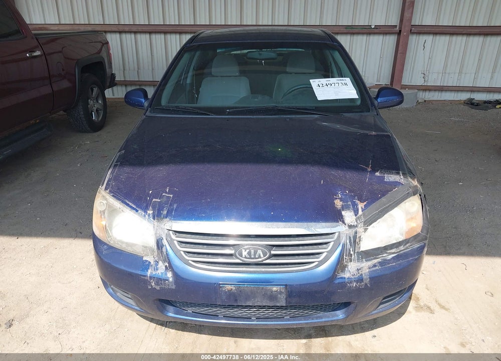 2009 KIA SPECTRA EX VIN: KNAFE221795636313