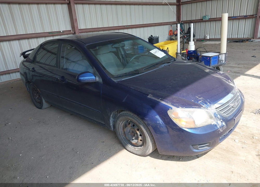 2009 KIA SPECTRA EX VIN: KNAFE221795636313