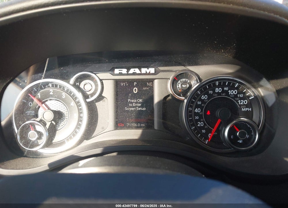 2019 RAM 1500 VIN: 1C6RRFFG5KN674498