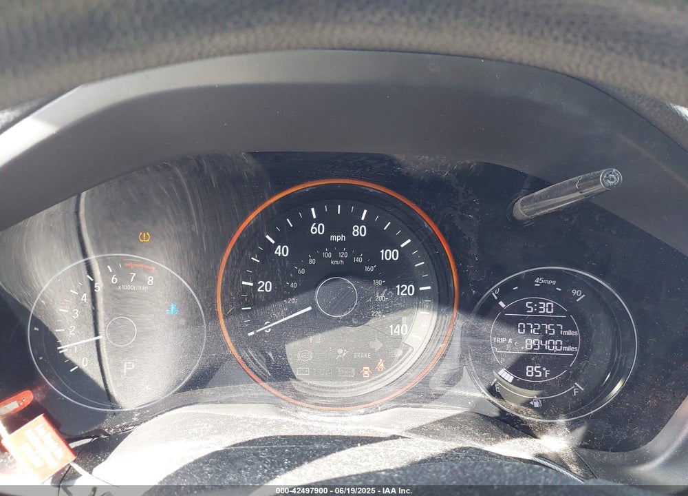 2019 HONDA HR-V VIN: 3CZRU6H3XKG720119