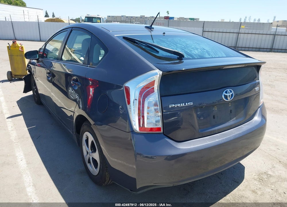 2013 TOYOTA PRIUS VIN: JTDKN3DU7D1622409