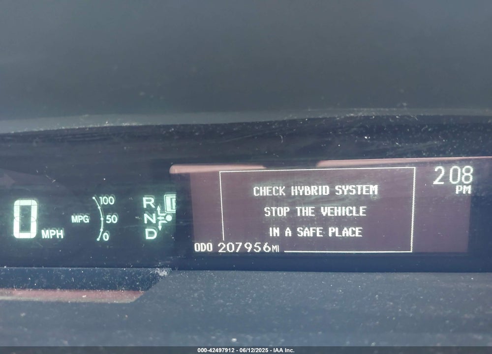 2013 TOYOTA PRIUS VIN: JTDKN3DU7D1622409