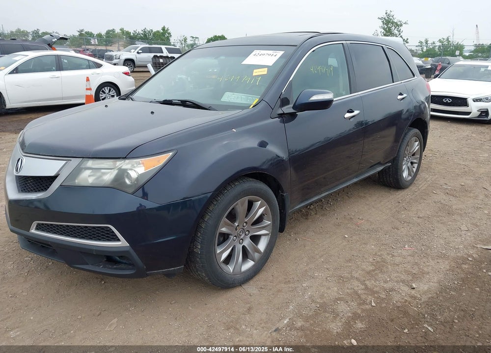 2011 ACURA MDX ADVANCE PACKAGE VIN: 2HNYD2H57BH543762
