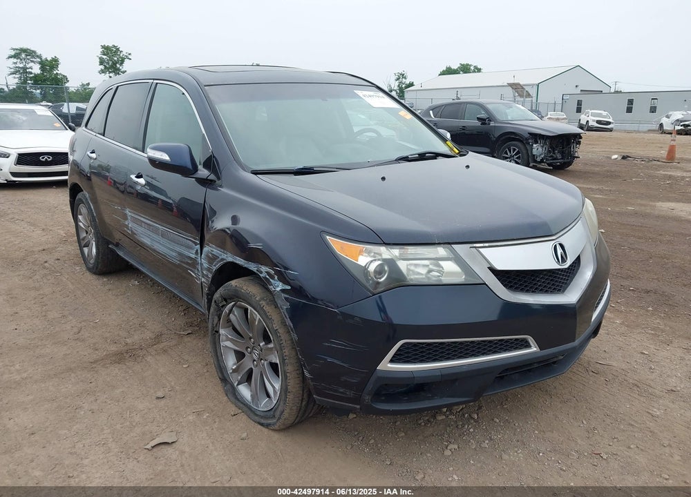 2011 ACURA MDX ADVANCE PACKAGE VIN: 2HNYD2H57BH543762