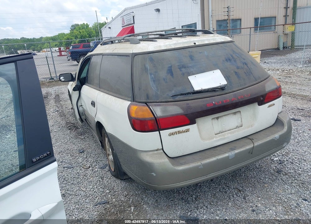 2001 SUBARU OUTBACK VIN: 4S3BH675817675013