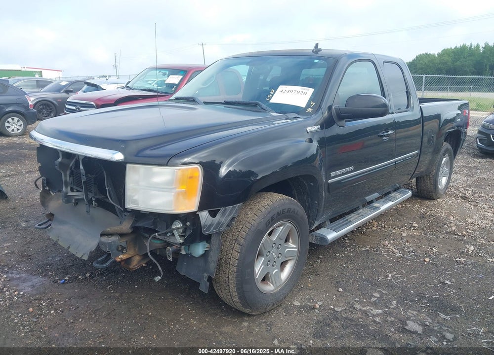 2012 GMC SIERRA 1500 SLE VIN: 1GTR2VE74CZ122588