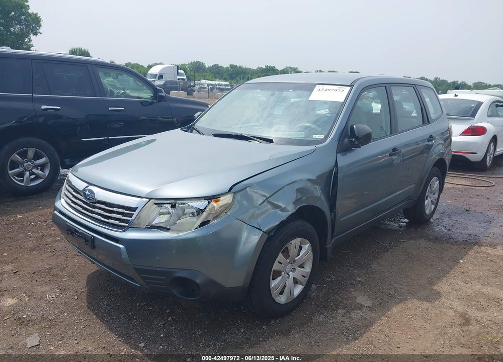 2010 SUBARU FORESTER 2.5X VIN: JF2SH6AC3AH746590